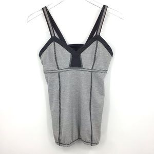 Lululemon Light Up Tank Black Gray